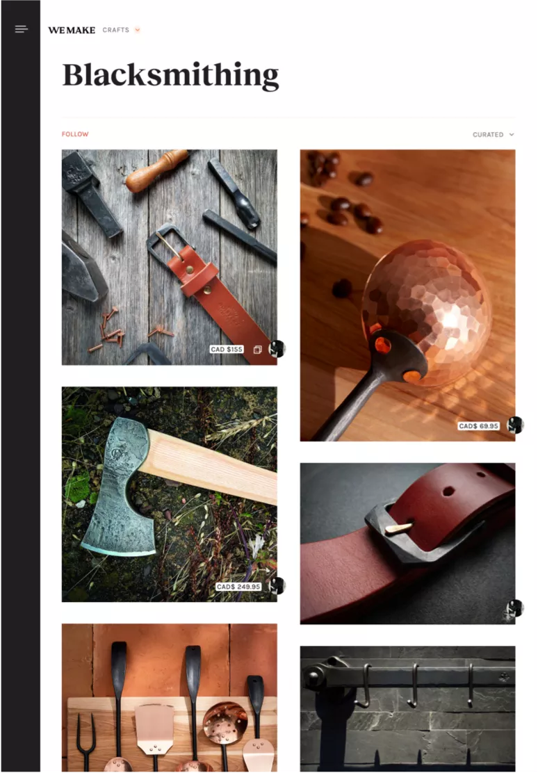 We Make social platform